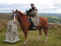Equine Holidays in the Brecon beacons near Builth Wells in Wales